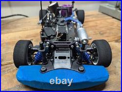 Trinity Reflex NT Kyosho V One R with Parts Lot ARTR Vintage Nitro RC Car