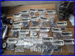 Trinity Reflex NT Kyosho V One R with Parts Lot ARTR Vintage Nitro RC Car