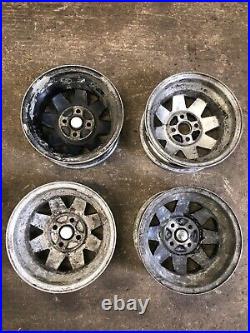 Triumph Dolomite Sprint Car Wheels, Set Of 4. Used Condition, Vintage Car Parts