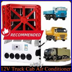 Truck Cab Air Conditioner Split AC For SemiTrucks Bus RV Caravan 12V 11000BTU