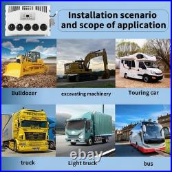 Truck Cab Air Conditioner Split AC For SemiTrucks Bus RV Caravan 12V 11000BTU Truck Cab Air Conditioner Split AC For SemiTrucks Bus RV Caravan 12V 11000BTU