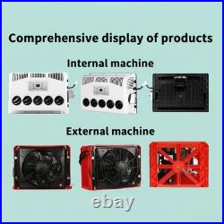 Truck Cab Air Conditioner Split AC For SemiTrucks Bus RV Caravan 12V 11000BTU