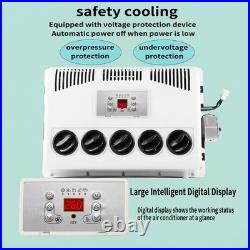 Truck Cab Air Conditioner Split AC For SemiTrucks Bus RV Caravan 12V 11000BTU
