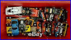Tyco HO Slot Car s Lot Full Box Plus Parts CHECK IT OUT! Vintage