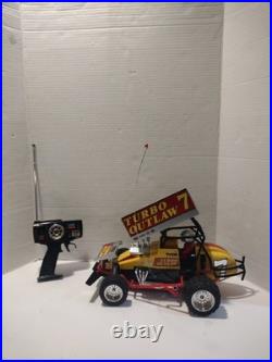 Tyco Turbo Outlaw RC Car Vintage For Parts Or Repair