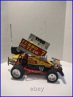 Tyco Turbo Outlaw RC Car Vintage For Parts Or Repair
