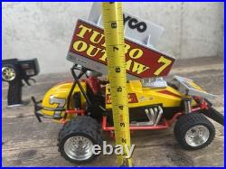Tyco Turbo Outlaw RC Car Vintage For Parts Or Repair