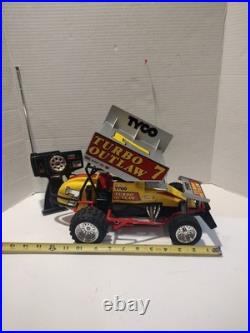 Tyco Turbo Outlaw RC Car Vintage For Parts Or Repair