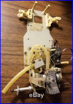 #U1 COX KYOSHO GTP VINTAGE R/C RACE CAR PARTS GAS POWERED GTP ASSY. Make offer