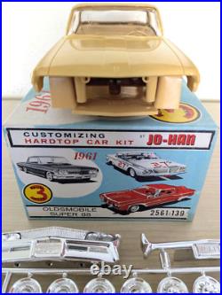 Ultra Rare! Original Vintage Jo-han 1961 Oldsmobile Super 88 Kit Complete-parts Ultra Rare! Original Vintage Jo-han 1961 Oldsmobile Super 88 Kit Complete-parts