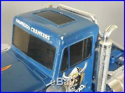 Use Vintage Tamiya 1/10 BullHead R/C Monster Truck with Spike Tire ESC 2.4GHz