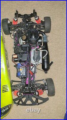 Used HPI RS4 vintage rc car with box nitro make a offer