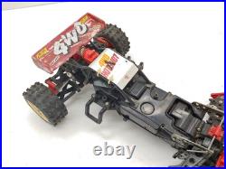 Used/Incomplete Vintage Tamiya Hotshot 4wd Parts Car Used