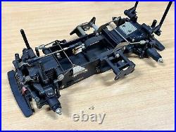 Used Tamiya M-Chassis 1/10 Vintage FWD RC Car M02 With Tamiya Hop Up Parts