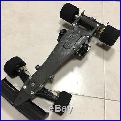 Used Vintage Hop Upped RC Tamiya 1/10 RC F1 F102 Chassis Set FREE SHIPPING