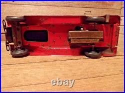 VINTAGE 1930's G-MAN PURSUIT WIND UP TOY CAR BY LOUIS MARX & CO. PARTS