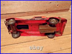 VINTAGE 1930's G-MAN PURSUIT WIND UP TOY CAR BY LOUIS MARX & CO. PARTS