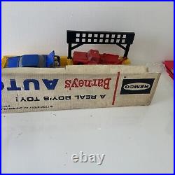 VINTAGE 1964 REMCO BARNEY'S AUTO FACTORY Cars AS IS FOR PARTS Read