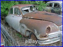 VINTAGE 49 50 1949 1950 PACKARD PARTS CAR WILL SELL PARTS BUMPER MOLDING engine