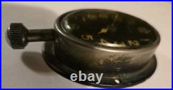 VINTAGE 8 DAY CAR AUTO CLOCK PACKARD, CADILLAC, 1930s JAEGER WINDS, RUNS PARTS