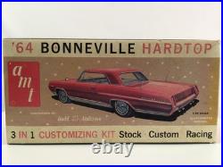 VINTAGE AMT 1964 PONTIAC BONNEVILLE HARDTOP 3 in 1 CUSTOMIZING KIT Complete