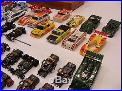 Vintage Aurora/afx/tyco Slot Cars Lot 30+ And Parts