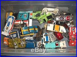 VINTAGE Box of Slot Car parts, Junk Yard