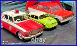 VINTAGE CADILLAC 1957 SEDAN LIMOUSINE TIN TOY CAR 60's JAPAN GERMANY FOR PARTS