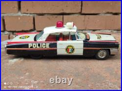 VINTAGE CADILLAC 1957 SEDAN LIMOUSINE TIN TOY CAR 60's JAPAN GERMANY FOR PARTS