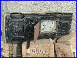 VINTAGE CADILLAC POLICE TIN TOY CAR 60's MADE IN JAPAN ICHIKO LARGE FOR PARTS