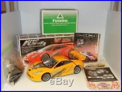 VINTAGE HPI NITRO RS4 2 NITRO POWER 4WD RC RACING CAR With BOX, SPARE PARTS & MORE