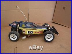 Vintage Kyosho Optima Remote Control R/c -4 Wd Chain Drive Off Road Racer
