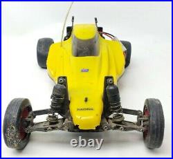 VINTAGE KYOSHO OUTRAGE 1/10 2WD BUGGY RC CAR With REMOTE & CHARGER