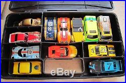 Vintage Lot Of Afx / Aurora/tyco  Slot Cars. Parts Or Repairs. Cases Look