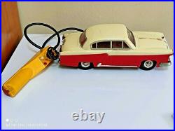 VINTAGE MERCEDES 450 SE LARGE TOY CAR''MISTER P'' GREECE 40cm EU 846 FOR PARTS