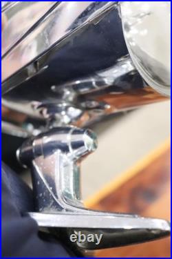 VINTAGE NU-VUE SIDE SPOTLIGHT RETRO CLASSIC CAR PART CHROME 1950's TESTED WORKS