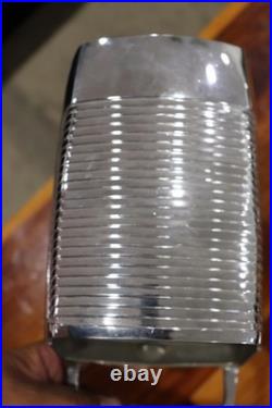 VINTAGE NU-VUE SIDE SPOTLIGHT RETRO CLASSIC CAR PART CHROME 1950's TESTED WORKS