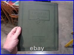 VINTAGE ORIGINAL 1920's STUDEBAKER PARTS MANUAL COVERS A, B, C, ERSKINE & EXTRAS VINTAGE ORIGINAL 1920's STUDEBAKER PARTS MANUAL COVERS A, B, C, ERSKINE & EXTRAS