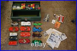 Vintage Slot Car Lot 1/24 Cox Revell Classic Kal Kar Monogram Parts Tool Box Etc