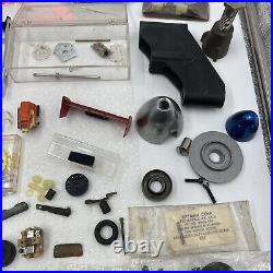 VINTAGE SLOT CAR Part Lot tires gears Motors Sprockets Etc