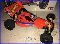Vintage Tamiya Astute 1/10 2wd Rc Buggy Project Car With Parts Lot, Box And More