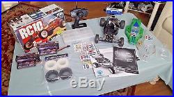 VINTAGE WORLDS RC10 BUGGY MUST SEE, STEALTH TRANSMISSION WithEXTRAS