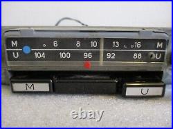 VTG 1950s-1960s VOLKSWAGEN BLAUPUNKT CAR RADIO 111035041 + EXTRA PARTS C-INFO