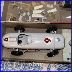 VTG -1959 Strombecker Mercedes Benz Racing Car, 1/24 Scale with box and Parts
