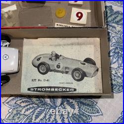 VTG -1959 Strombecker Mercedes Benz Racing Car, 1/24 Scale with box and Parts