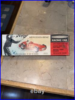 VTG -1959 Strombecker Mercedes Benz Racing Car, 1/24 Scale with box and Parts