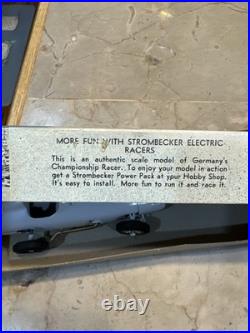 VTG -1959 Strombecker Mercedes Benz Racing Car, 1/24 Scale with box and Parts