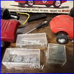 VTG 1960s Rannalli Corvair GT 124 Slot Car PARTS/REPAIR Lot withTools, Controller
