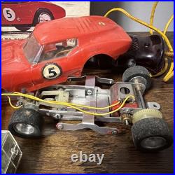 VTG 1960s Rannalli Corvair GT 124 Slot Car PARTS/REPAIR Lot withTools, Controller