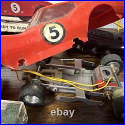 VTG 1960s Rannalli Corvair GT 124 Slot Car PARTS/REPAIR Lot withTools, Controller